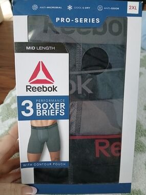 Mens Reebok Boxer Briefs